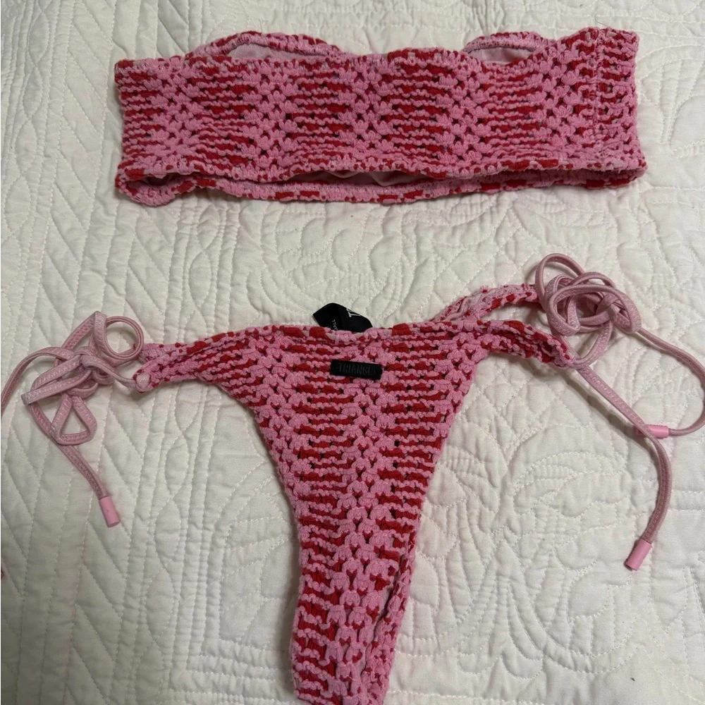 triangl swimwear crocheted bikini